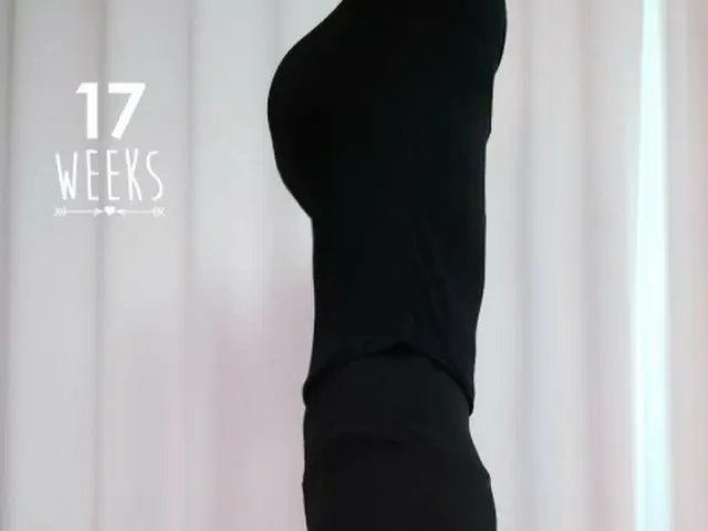 JEWELRY的Cho Mina透露，她在怀孕的第17周就变成了D杯半身像