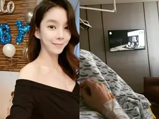 女演员黄智贤在妊娠35周时因前驱劳动而住院。 ..