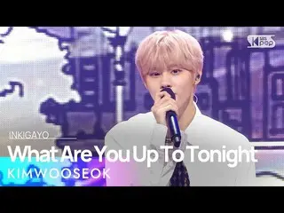 【公式sb1】KIM WOO SEOK（Kim WooSeok_（UP10TION_ _ _ _）_）-您今晚要做什么（이따）INKIGAYO_ inkigay