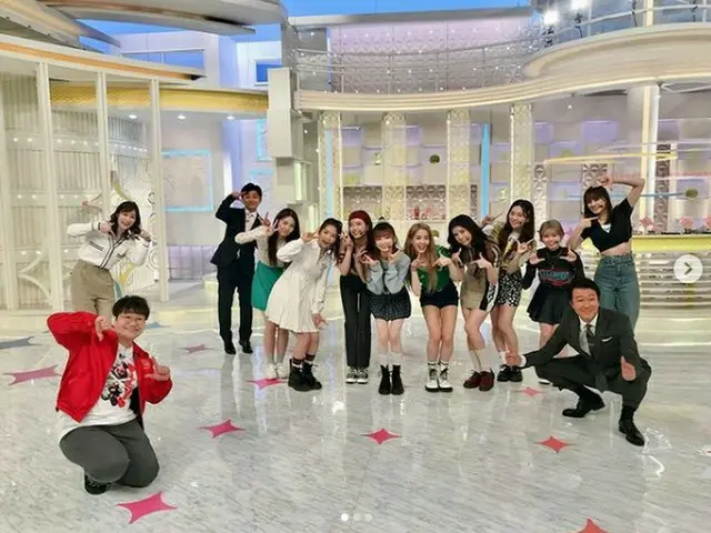 “ Harisenbon” Haruna Kondo在SNS上与“ NiziU”发布了一张镜头