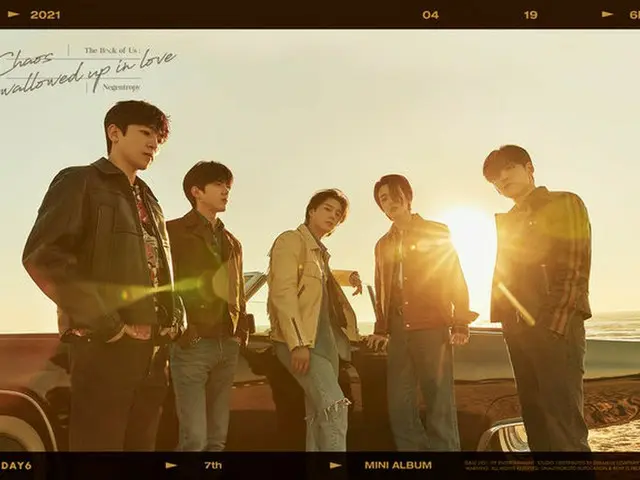 ”DAY6” released the 7th mini album ”The Book of Us: Negentropy --CHAOS swallowedupin love” on 4/19,