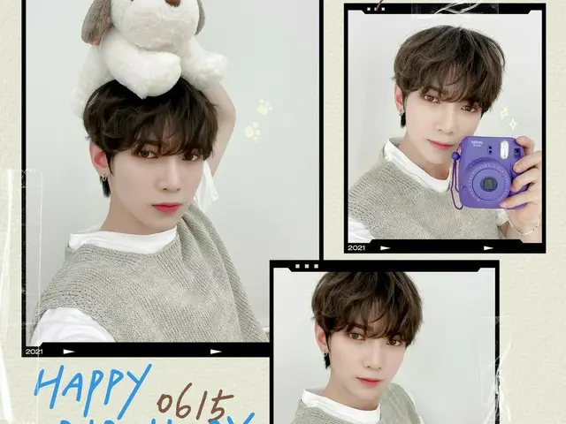 【T官方】ATEEZ、[🎂] YEOSANG生日快乐！ ⠀ Yeosang 生日快乐🎉用爱发来贺电！💌 ⠀ #ATEEZ #ATEEZ #Yeosang 