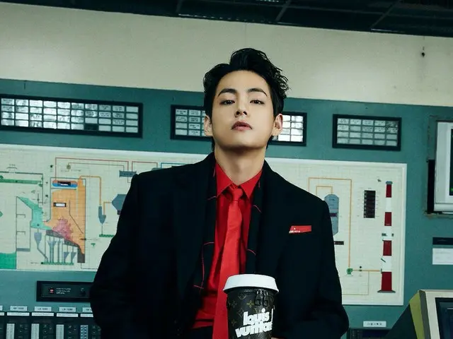 V (BTS), V cut 在SNS 上发布