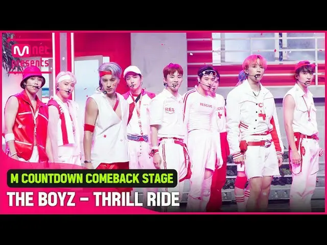【Official mnk】'First release' THE Cool Boys☆'THE BOYZ_ _'的'THRILL RIDE'舞台  