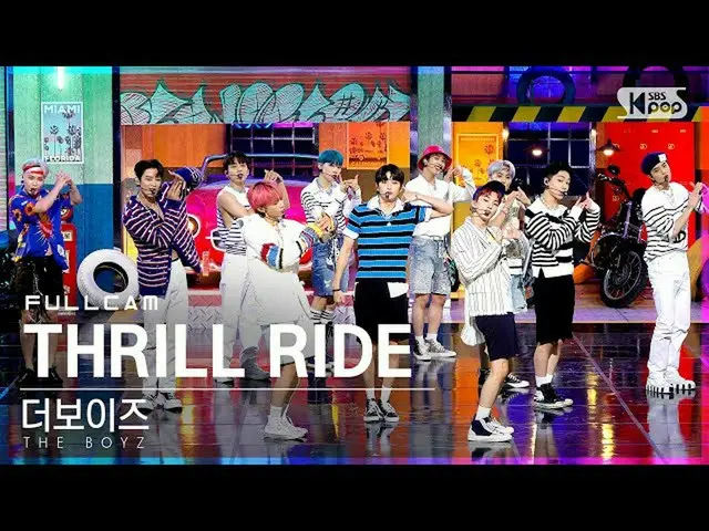 【官方 sb1】[Home Row 1Fancam 4K] THE BOYZ_'THRILL RIDE' Full Cam│@SBS Inkigayo_2021