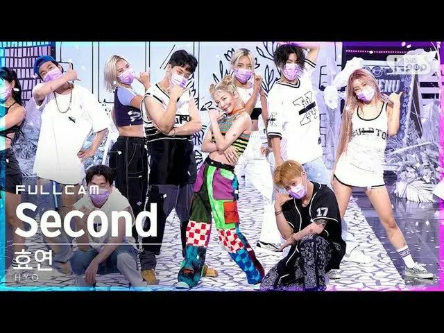 【官方sb1】[Home Row 1Fancam 4K]孝渊'Second (Feat. Vivi)' Full Cam│@SBS Inkigayo_2021.