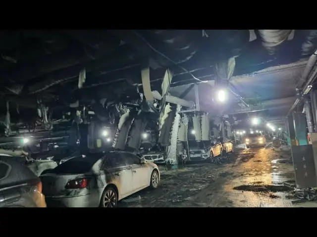 韩国出差洗车和爆炸事故现场是韩国的热门话题