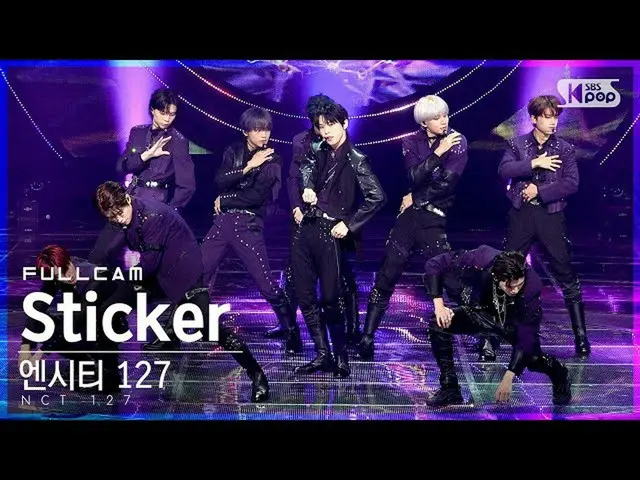 【官方sb1】[Fancam 1st row 4K] NCT 127 'Sticker' Full Cam│@SBS Inkigayo_2021.09.26. 