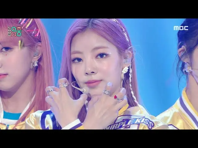 【官方mbk】【秀！ MUSIC CORE_] PURPLE KISS_ - 僵尸（PURPLE KISS_ _ - Zombie），MBC 211002播出 