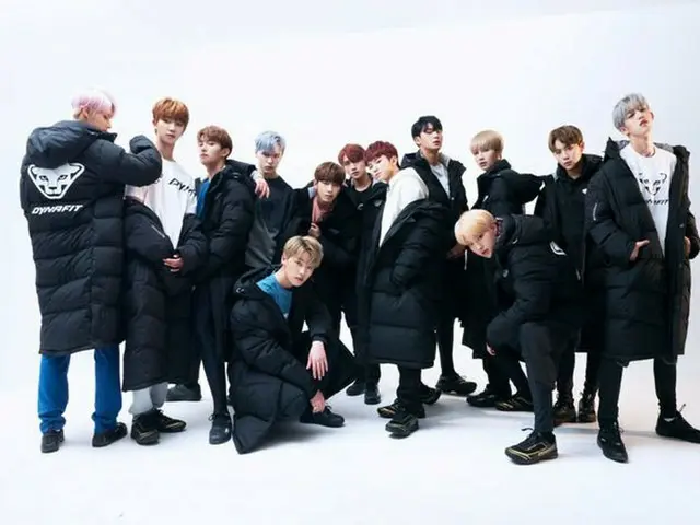 SEVENTEEN, modeling contract with DYNAFIT. Following the actor Jo In Sung.