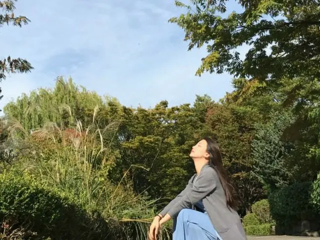 Actress Park Ha Sun, updated SNS.