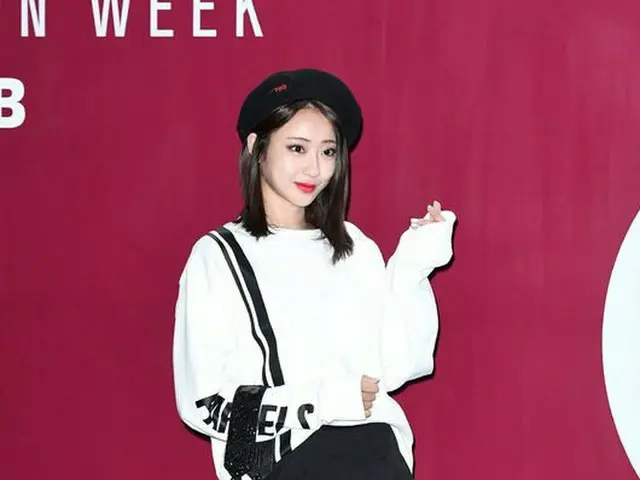 9 MUSES Kyungri, attended the SUPERCOMMA B fashion show. On the afternoon of17th, Dongdaemun DDP ”20