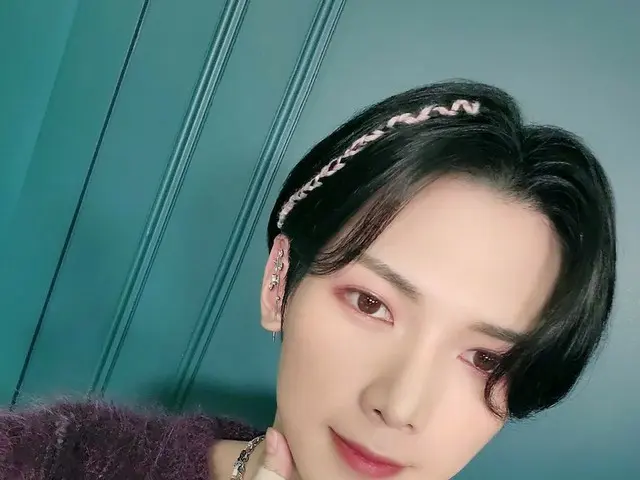【T官方】ATEEZ、[#Yeosang] 做完头发的那天哈哈#ATEEZ #ATEEZ