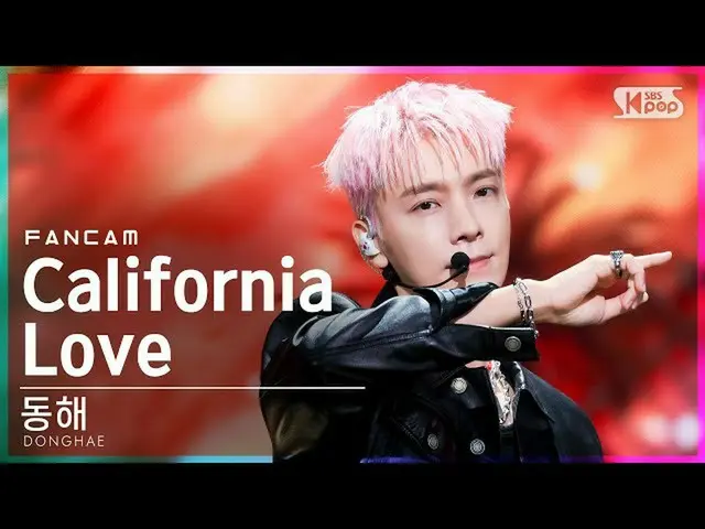 【官方sb1】[第一排4K的Fancam]东海'加利福尼亚之恋'（DONGHAE FanCam）│@SBS Inkigayo_2021.110.17.  