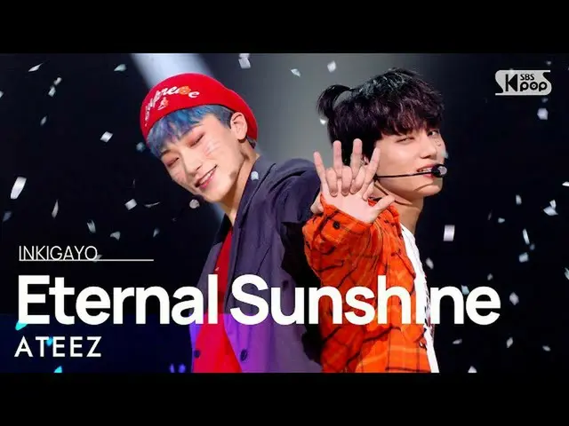 【公式sb1】ATEEZ_ _ (ATEEZ_ ) - 永恒阳光INKIGAYO_inkigayo 20211017  