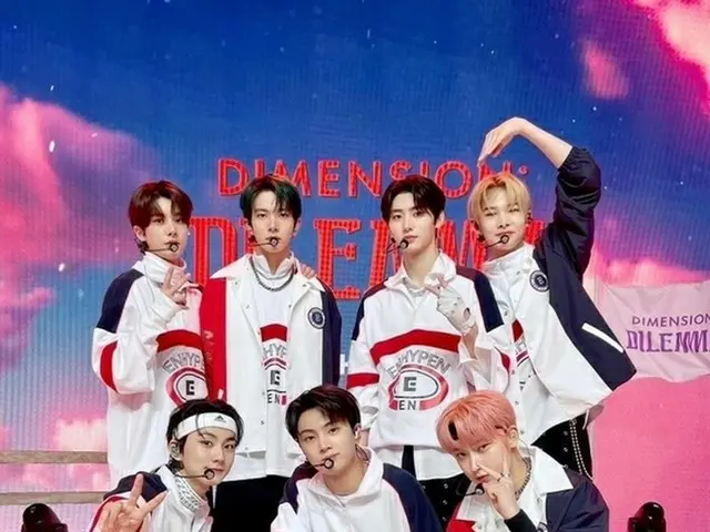 ENHYPEN出现在25日播出的“CDTV Live！Live！”节目中