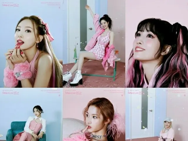 TWICE于12日发行第三张正规专辑《Formula of Love:O+T=<3》回归