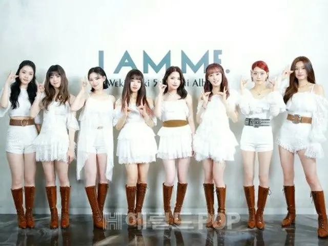 WEKI MEKI为第五张迷你专辑“I AM ME”举行新闻发布会