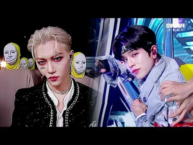 【官方mnk】[2021 MAMA] Stray Kids_ _ - CHEESE | Mnet 211211 广播  