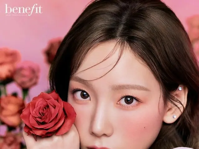 Tae Yeon (SNSD (Girls' Generation)), became a brand model for the makeup brand”benefit”. .. ..