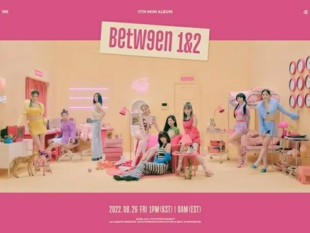 TWICE，新专辑《BETWEEN 1&2》追加概念照公开