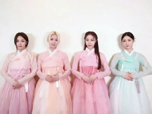 勇敢的女孩，发布中秋（Chuseok）韩服