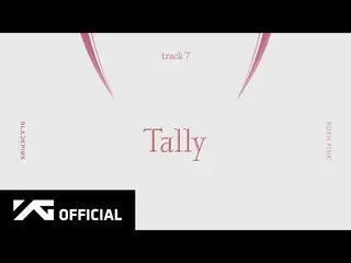 [官方] BLACKPINK，BLACKPINK - 'Tally'（官方音频）  