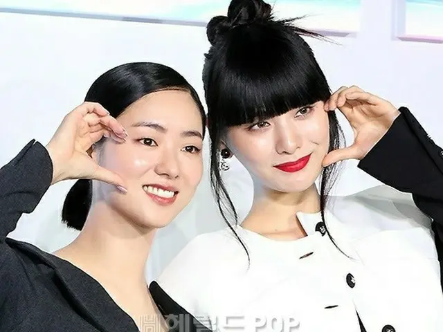 Actress Jeon Yeobin & Nana (AFTERSCHOOL) attended the production presentation ofNetflix Korean TV Se