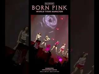 [官方] BLACKPINK，BLACKPINK WORLD TOUR [BORN PINK] HAMILTON Highlight CLIP  