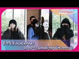 BLACKPINK，回家@金浦商务航空中心