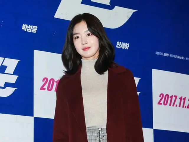 Secret former member Han · Son attended the movie ”Kun” VIP preview. Seoul ·COEX mega box.