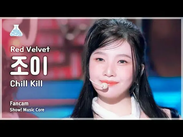 [娱乐研究所] RedVelvet_ JOY_ - Chill Kill(RedVelvet_ Joy - Chill Kill) FanCam |展示！音乐核