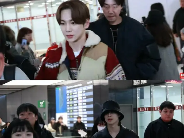 “SHINee”Key与泰民于11月30日下午抵达金浦国际机场