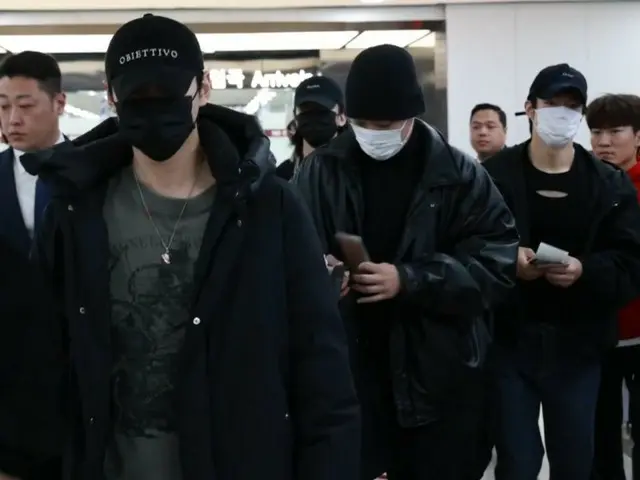 “SF9”7日下午在金浦国际机场回国