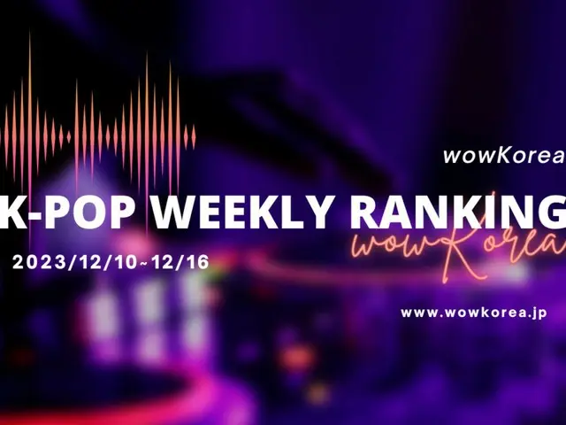 wow韩国K-POP每周排名（2023年12月10日 - 2023年12月16日）