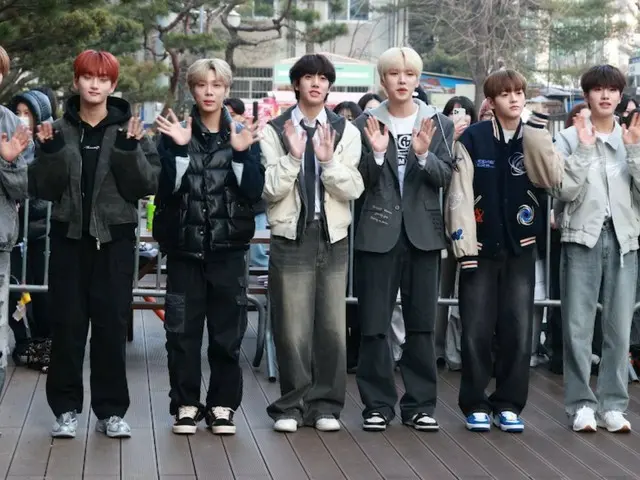 n.SSign进入KBS进行“MUSIC BANK”的预录制