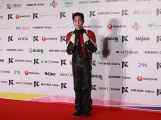 Key（SHINee）参加“KCON JAPAN 2024”红毯活动。