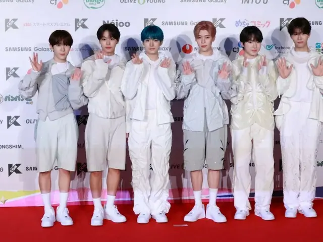 NCT WISH参加“KCON JAPAN 2024”红毯活动