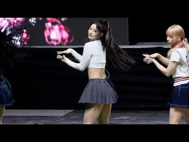 240527_新韩台祭因声音事故被迫现场认证！ NMIXX_ (NMIXX_ _ ) ‘DICE’ LIVE_ _ 4K 摄像机请勿编辑，重新上传该视频）