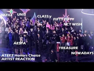 241117 KGMA 荣誉选择奖粉丝摄像头（스피넬）
 aespa_ _ NCT_ _ WISH_ _ NizIU_ TREASURE_ _ _ FIFTYF