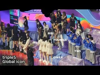 241130 tripleS_ _ 'Global Icon' IDOL Reaction 粉丝摄像 by 스피넬
 * 请勿编辑，请勿重新上传    