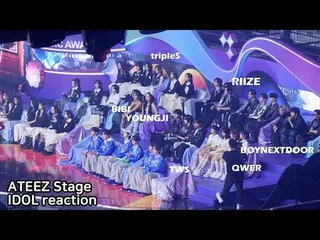 241130 ATEEZ_ _ stage IDOL Reaction fancam by 스피넬
 * 请勿编辑，请勿重新上传    