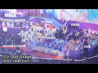 241130 (G)I-DL E_ _ stage IDOL Reaction 粉丝摄像 by 스피넬
 * 请勿编辑，请勿重新上传    