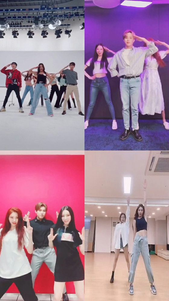 Ha Seong Woon（HOTSHOT），Kwanghee（ZE：A）等人挑战“ CLC”的新歌“ HELIC OPTER”的舞蹈挑战，成为新的热门话题