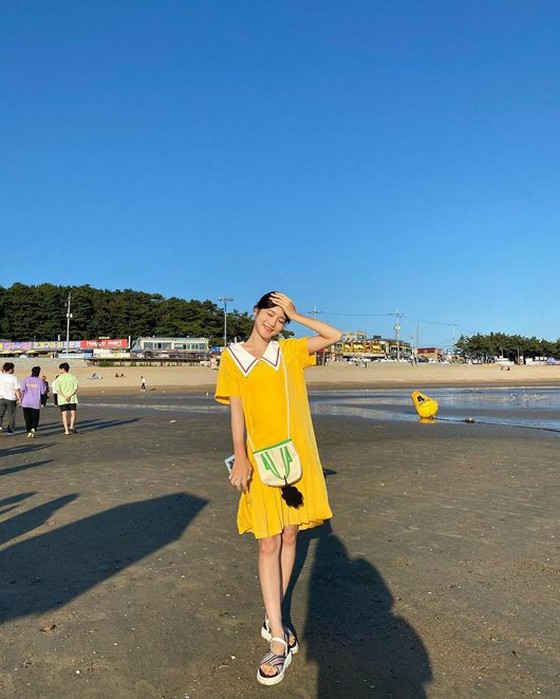 167厘米的女演员申艺恩，风格完美。