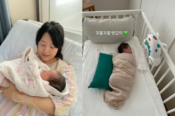 女演员韩智惠与检察官丈夫开始育儿“让我们度过幸福”