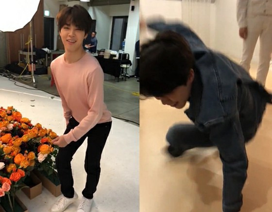 《防弹少年团》今天充满爱……《希望电影》在JIMIN生日上映