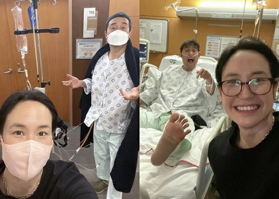 演员崔敏洙&June Elizabeth Kang，感谢你们“在支持和祈祷下迅速康复”......因摩托车事故而手术后的新帖子