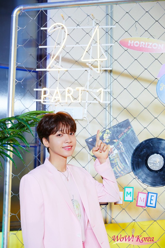 郑世勋的第一张专辑“ 24” PART1发行了音乐庆典