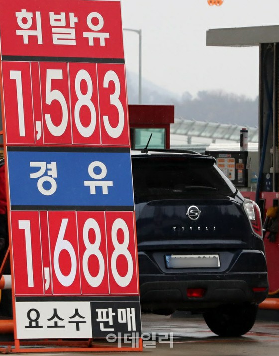 汽油价格连续两周上涨...全国平均每升1,562韩元